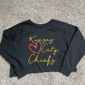 Chiefs Crop Sweatshirt